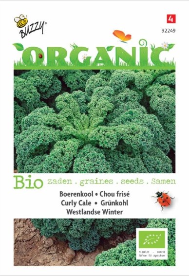 Boerenkool Westlandse Herfst BIO (Brassica) 140 zaden BU